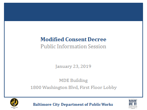 Consent Decree Presentation: Jan. 23, 2019, Annual Meeting 